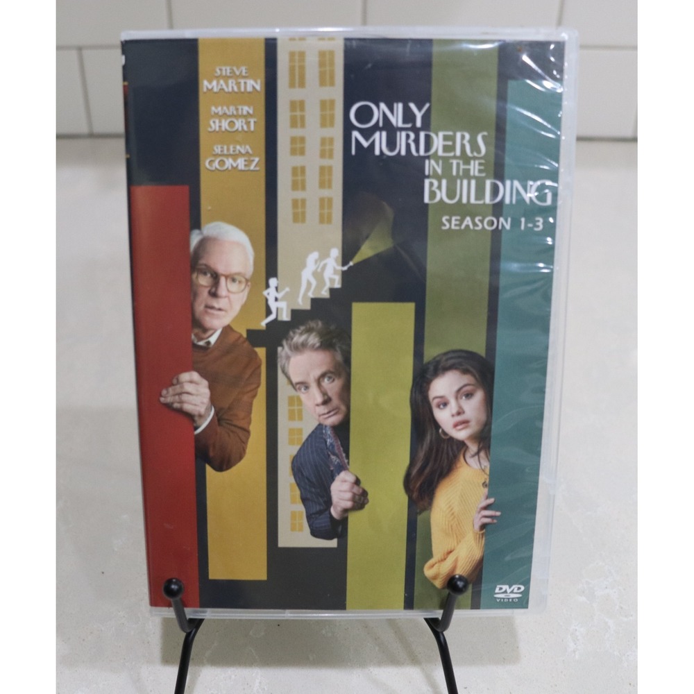Only Murders in the Building Seasons 1-3 DVD Steve Martin Martin Short Hulu TV
